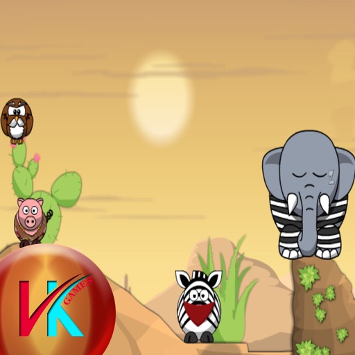 Hit The Elephant With The Other Animals iOS App