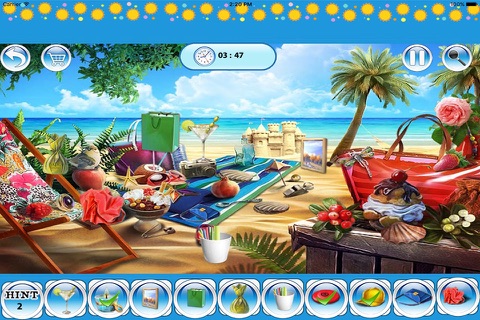 Special Summer Vacation Hidden Object screenshot 4