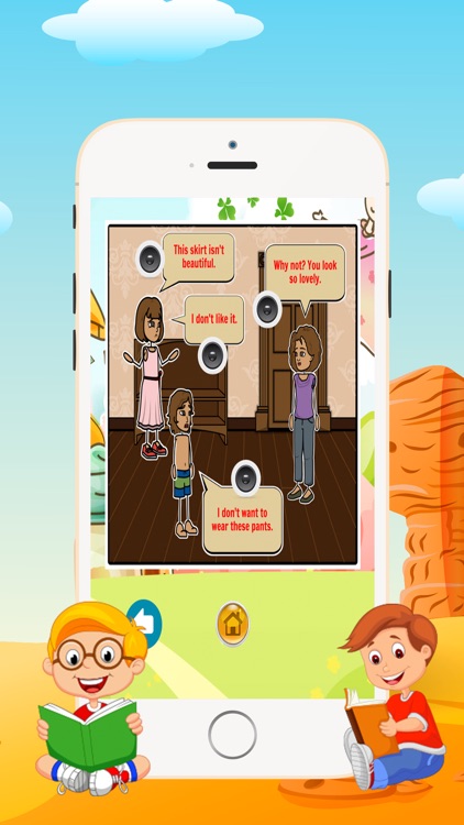 English Conversation Lesson 3 - Listening and Speaking English for kids grade 1st 2nd 3rd 4th screenshot-3