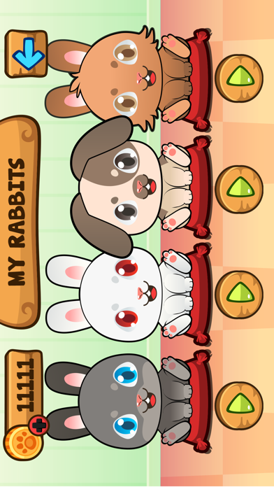 My Virtual Rabbit ~ Bunny Pet Game for Kids Screenshot 3