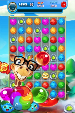 Pop Giraffe Bubble - Jelly Mania Match 3 screenshot 2
