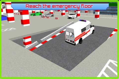 Multi-Storey Ambulance Parking - Emergency Hospital Rescue Driving Simulator screenshot 4