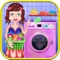 Icon Kids Laundry Clothes Washing & Cleaning - Free Fun Home Games for Girls & kids