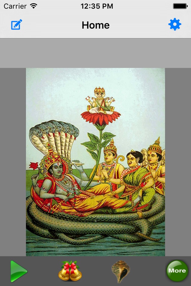 Lord Vishnu Aarti : 3D App screenshot 4