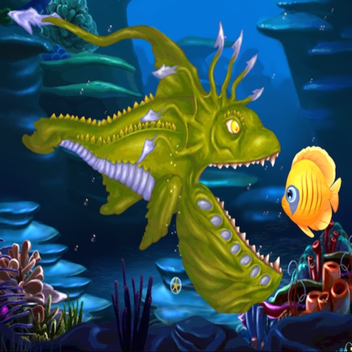 fish frenzy - ikan besar makan ikan kecil icon