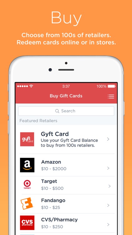 Gyft - Mobile Gift Card Wallet