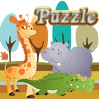 Animals Cool Jigsaw Drag And Drop Puzzles Match Games For Kids and Kindergarten