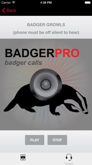 Badger Hunting Calls - With Bluetooth - Ad Free(圖2)-速報App