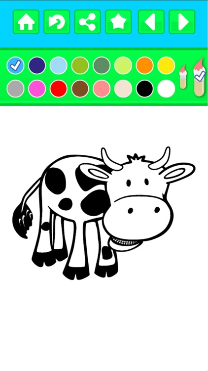 Farm Animals Peekaboo Coloring Book - Free Kids Printable Pages screenshot-4