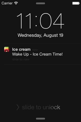 Ice Cream Fun Alarm Clock screenshot 3