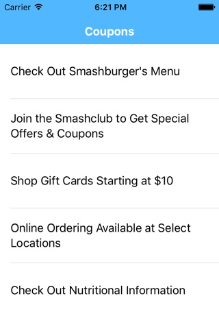 Coupons for Smashburger screenshot 2
