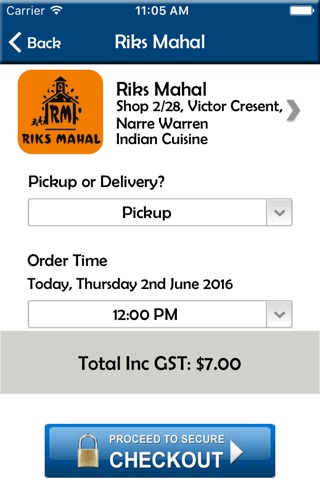 Riks Mahal Indian Restaurant screenshot 4
