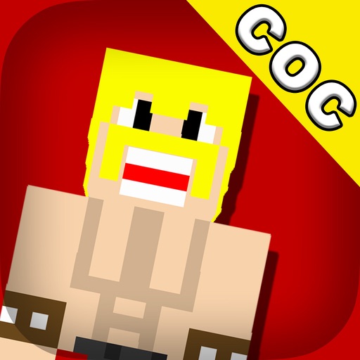 COC Skins Booth - Pixel Art of Clash of Clans Characters for MineCraft Pocket Edition iOS App