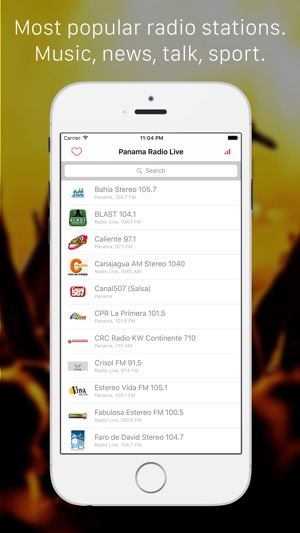 Radio Panama Live FM - Best Music, Sport, News Radio station(圖1)-速報App