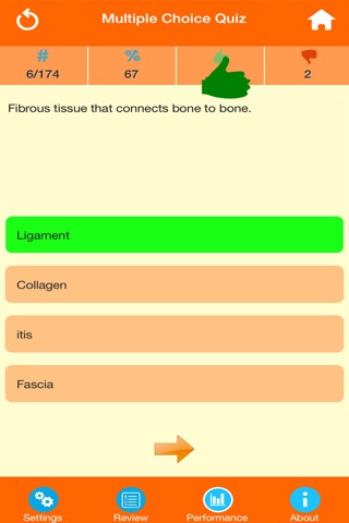 Skeletal System Medical Terms screenshot 2