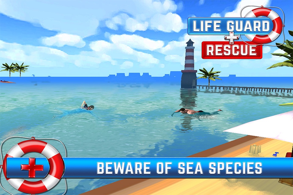 Beach Life Guard Simulator : Coast Emergency Rescue & Life Saving Simulation Game screenshot 4