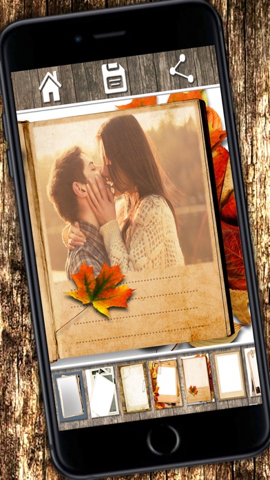 Vintage photo frames - Photo editor for framing and create profiles 1.0 IOS -