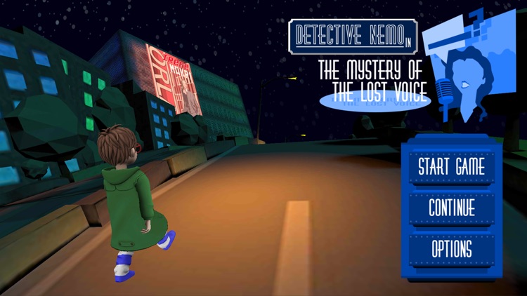 Detective Nemo in the Mystery of the Lost Voice