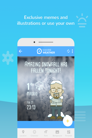 Share Weather - Create Forecast Memes screenshot 4