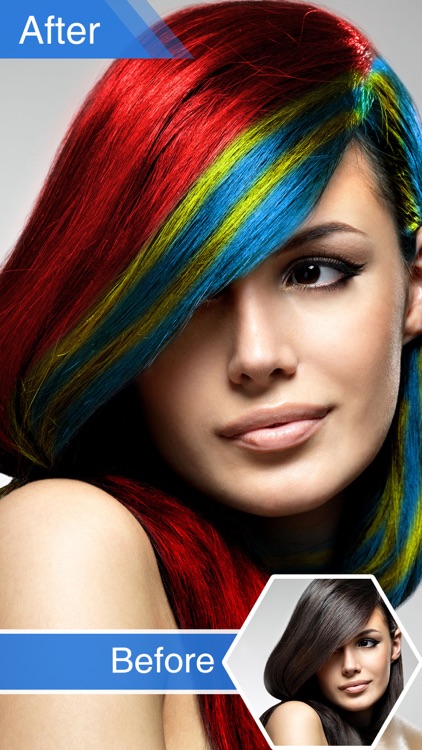 Hair Color Effects - Hair Color & Recolor Styling Booth by Ullas Dhar