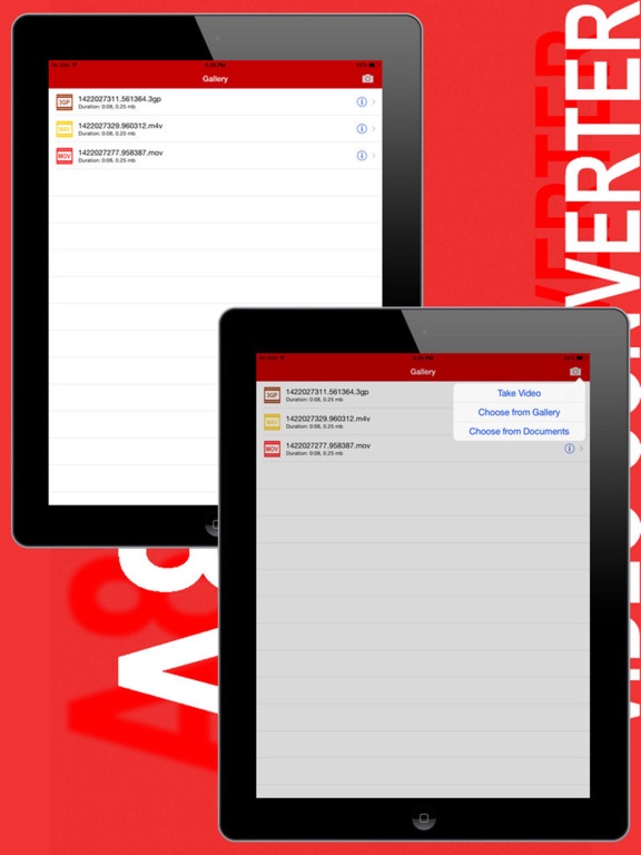 MP4 Converter App voor iPhone, iPad en iPod touch AppWereld