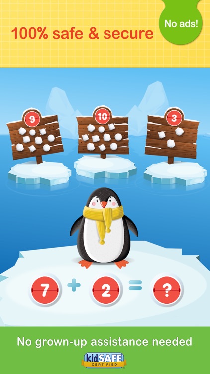 #1 Math Games App for Kids in Preschool & Kindergarten HD