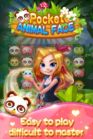 pocket animal face-We love small game screenshot 2