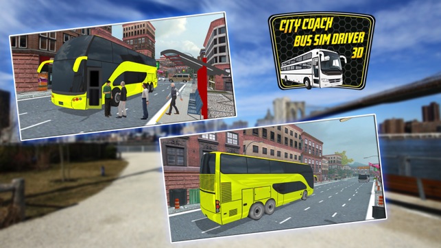 Real City Coach Bus Driver Simulator 3D(圖2)-速報App