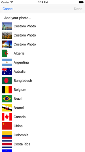 Country Flag - Cover your photo with country flag(圖2)-速報App