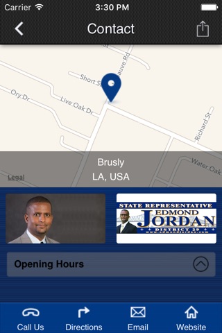 Edmond Jordan For State Rep. screenshot 2