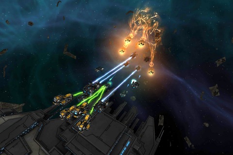 Space Ships WAR: 3D Battles TD screenshot 4