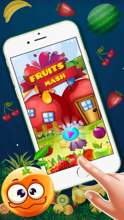 Fruit Mash World :- The high yummy blast fun game