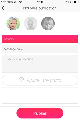 Journal de Nanny : Suivi & partage de l'activité de votre bébé screenshot 3