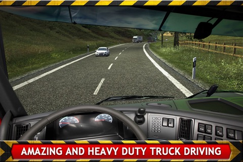 Transport Truck Driver Simulator 3D screenshot 3