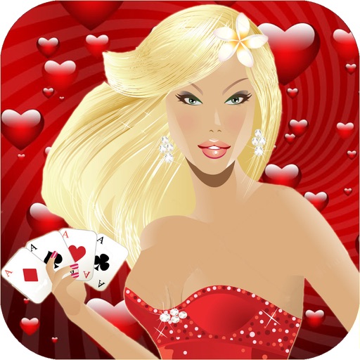 Ace Queen Of Hearts - HiLo Card Vegas Casino Competition