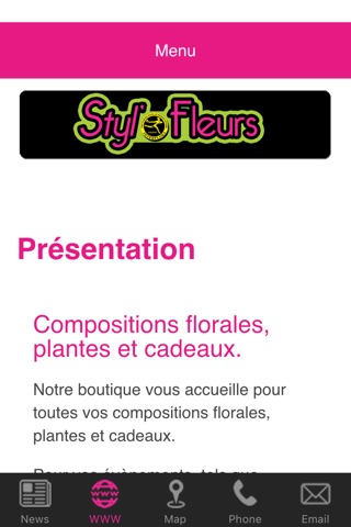 Styl Fleurs - Lavilledieu screenshot 2