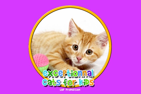 exceptionnal cats for kids - no ads screenshot 2