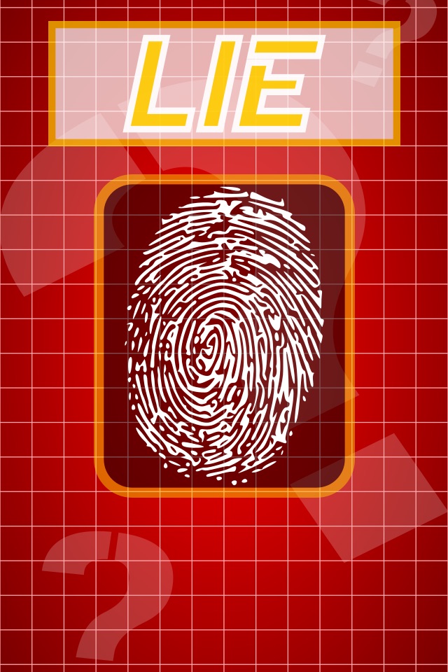 Lie Detector Fingerprint Scanner - Truth or Lying Touch Test HD + screenshot 2