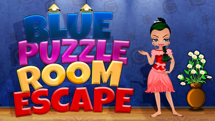 Blue Puzzle Room Escape