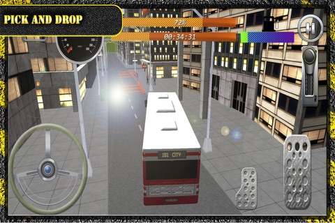 Speed Bus Driving Simulation - Drive the bus screenshot 2