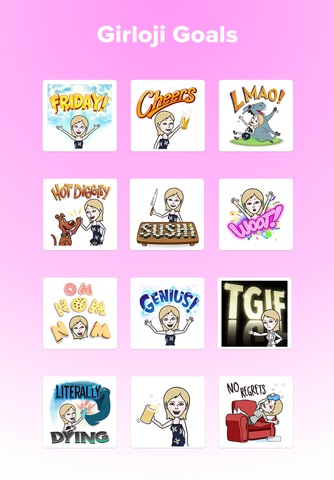 Blondemoji Keyboard - Emojis for cute Blondes screenshot 3