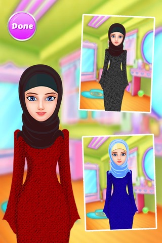 hijab style fashion makeover - Girly games screenshot 3