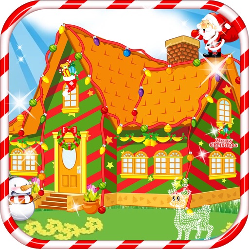 Christmas House Decoration - Different dressup game Icon