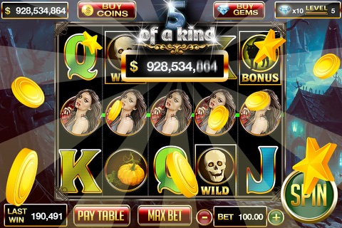 Queen Vampire Diaries Slots Free screenshot 2