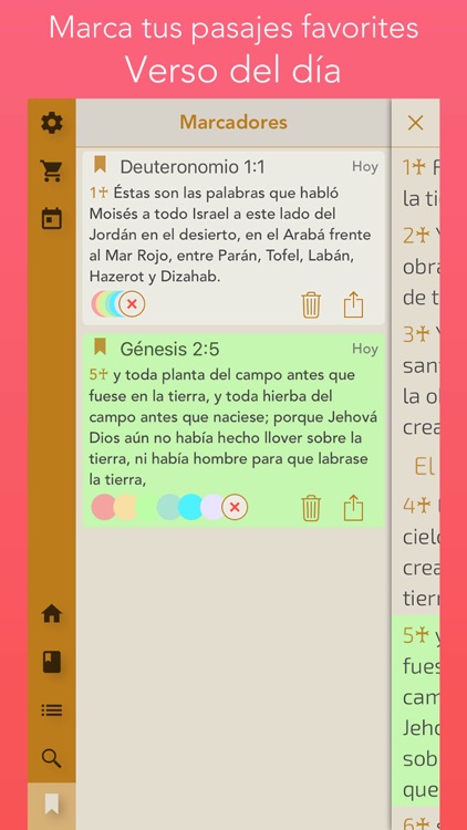 la Biblia Reina Valera 1960 español Spanish bible screenshot-4
