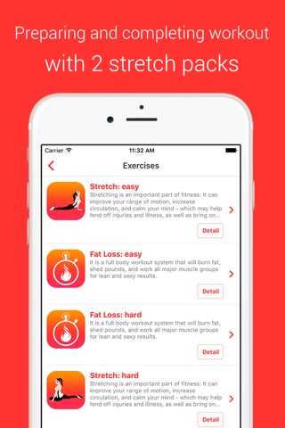 Fat Burning Workout - Your Personal Fitness Trainer for losing weight and gain muscle screenshot 4