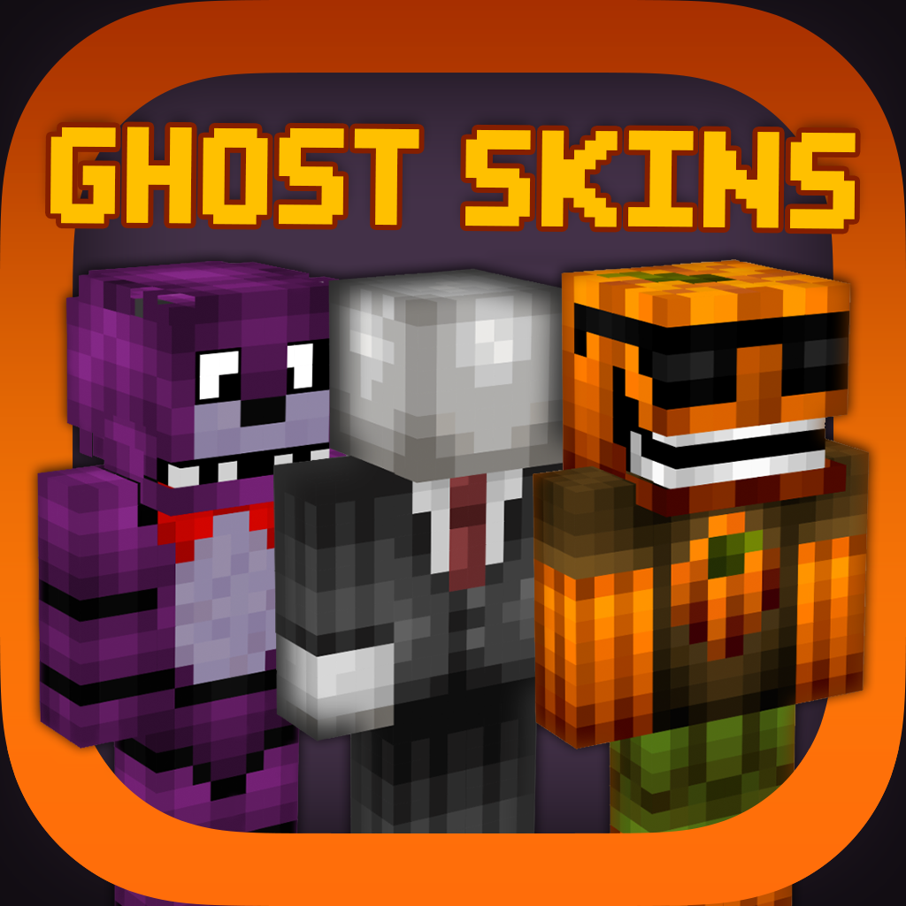 Halloween Ghost Skins For Pe Best Skin Simulator And Exporter For Minecraft Pocket Edition Lite Iphoneアプリ Applion