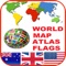 World Map Atlas Countries Flags app is all you need