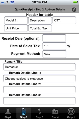 Quick-Receipt screenshot 3