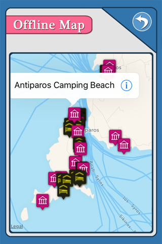 Antiparos Island Offline Map Travel Guide screenshot 2